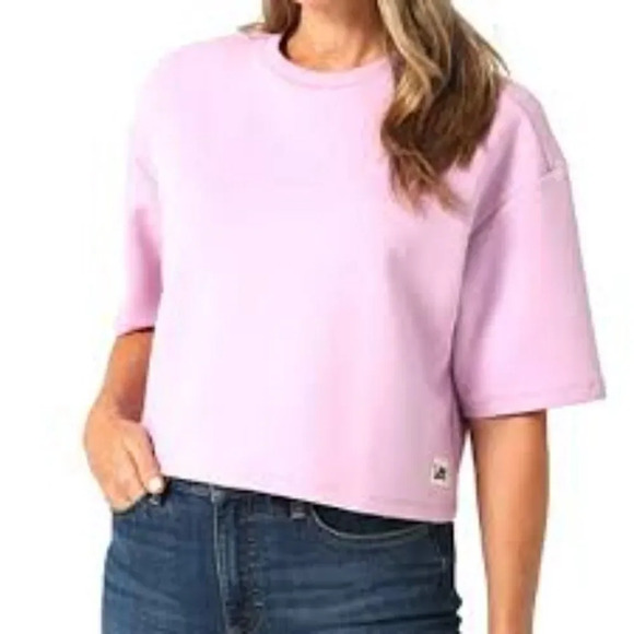 Lee Cropped Baby Oversized Cropped Tee Size‎ XS - Picture 1 of 4